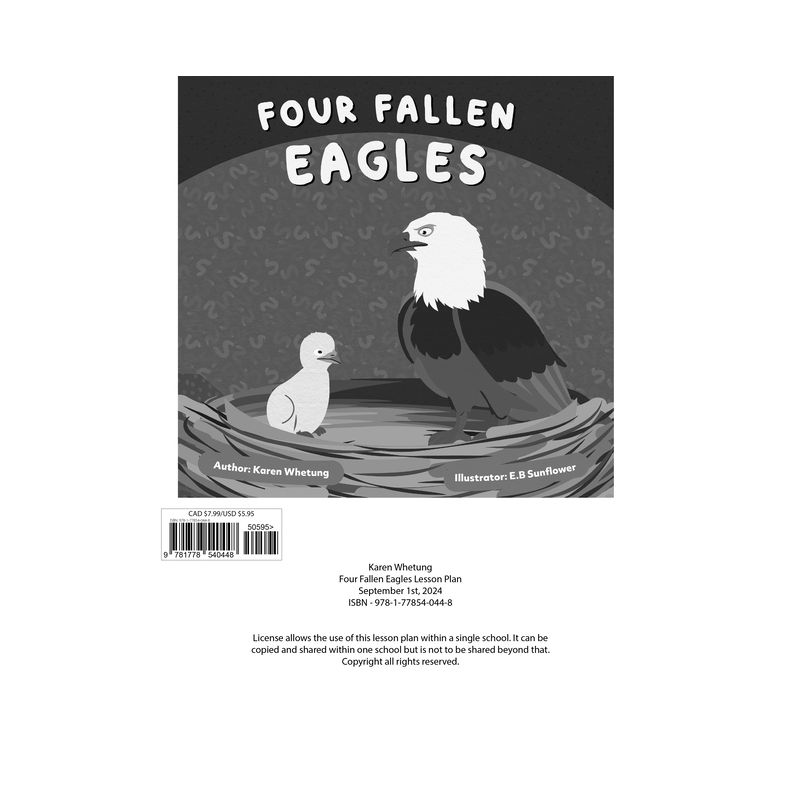 Four Fallen Eagles Teacher Lesson Plan - by  Karen Whetung (Loose-Leaf), 1 of 2
