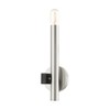 Livex Lighting Helsinki 1 - Light Wall Light in  Brushed Nickel - 4 of 4