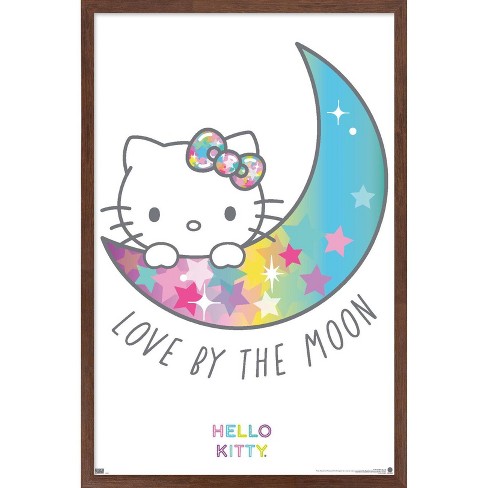 Trends International Hello Kitty: 20 Starshine - Moon Framed Wall Poster Prints - image 1 of 4