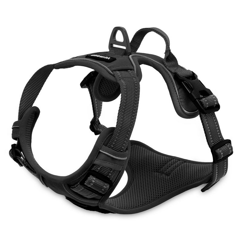 Voyager Dual-Attachment No-Pull Dog Harness with 6ft Leash Combo , 3 of 6