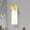 Livex Lighting Aero 1 - Light Sconce in  Satin Brass - 4 of 4