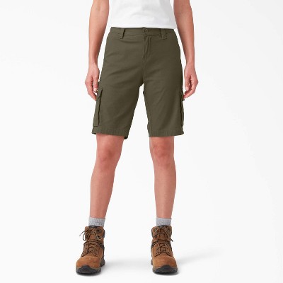 Dickies Women's Ripstop Cargo Shorts, 9"