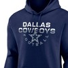 NFL Dallas Cowboys Men's Long Sleeve Core Big & Tall Fleece Hooded Sweatshirt - 3 of 3