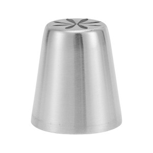 Unique Bargains Piping Tip 304 Stainless Steel Silver Tone 0.98"x1.46"x1.65" 1 Pcs - 1 of 3