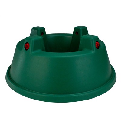 Northlight 21" Wide Mouth Green and Red Watering Christmas Tree Stand - Trees Up To 8ft