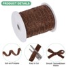 Unique Bargains Metallic Velvet Flexible Ribbon for Crafts 3/8 Inch x 50 Yards 1 Pc - 2 of 4