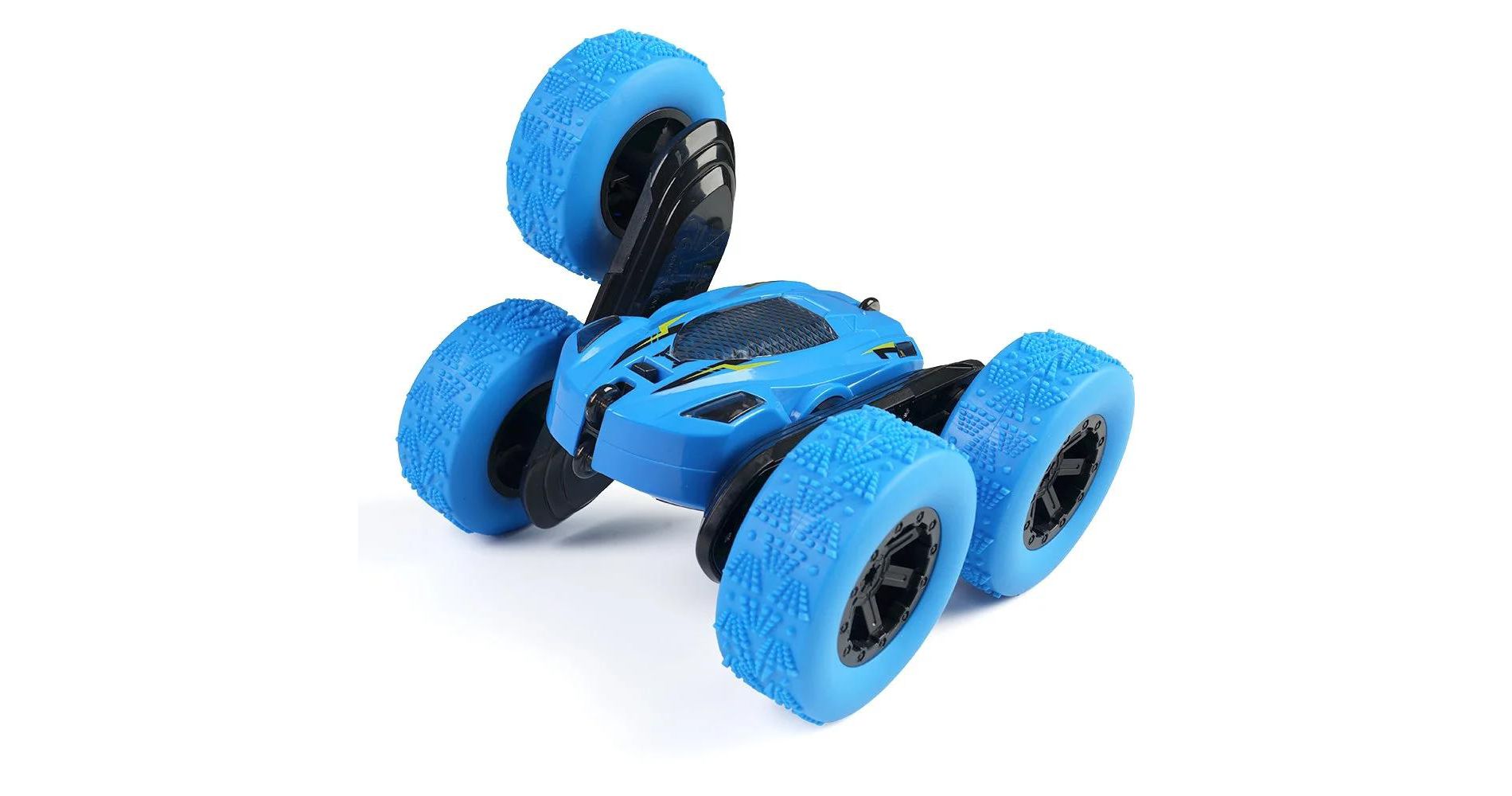 Swtroom Remote Control Car 4WD RC Cars 2.4GHz Electric Race Stunt Toy Car Rechargeable Birthday Gift Blue