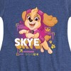 Girls' - Paw Patrol - Skye Character Art Fit & Flair Cap Sleeve Dress - 2 of 4