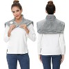 Coucheta Electric Heating Pad - for Neck, Shoulders and Back, Heated Wrap for Pain Relief, Fast Heat Therapy, Soft Flannel - 2 of 4