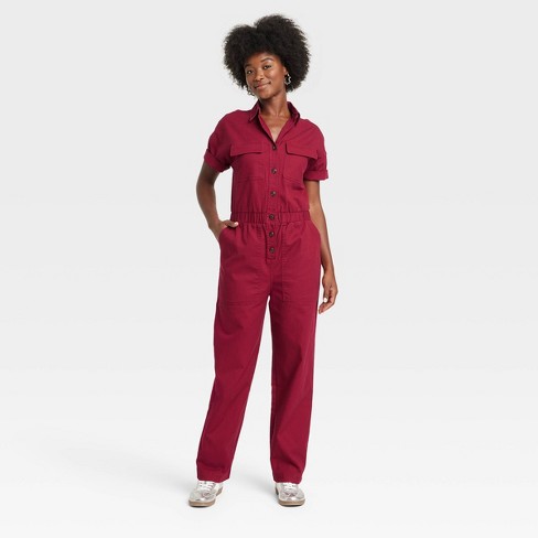 Women s Short Sleeve Boilersuit Universal Thread Target