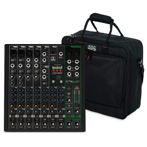 Mackie ProFX10v3+ 10-Channel Mixer With Gator Mixer Bag - 1 of 4