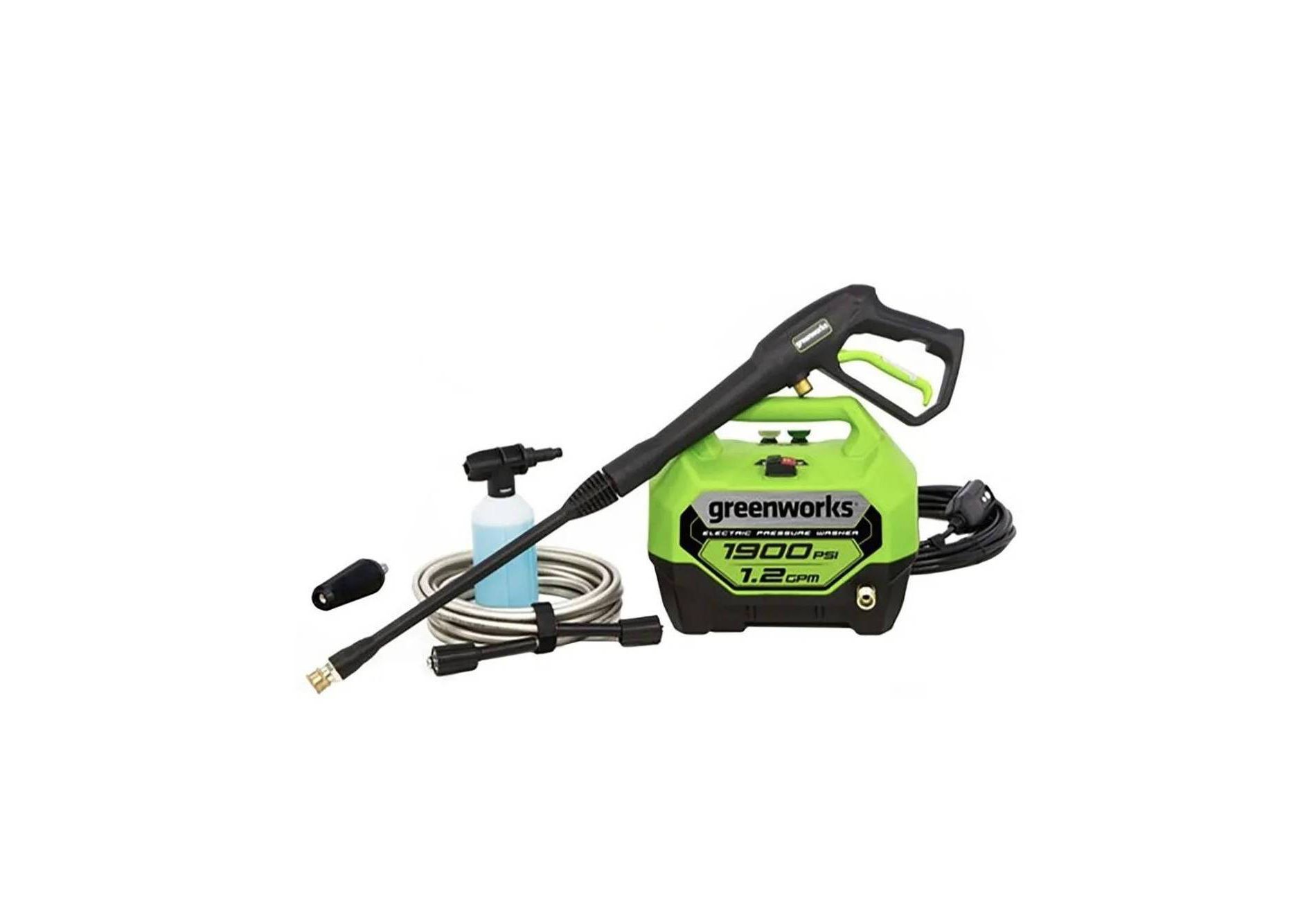 Greenworks 1900 PSI 1.2 GPM Electric Pressure Washer