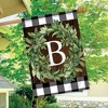 Wreath Monogram B Double-Sided House Flag Everyday 28" x 40" Briarwood Lane - 4 of 4