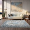 LIVN CO. Traditional Medallion Woven Medium Soft Pile Area Rug - 2 of 4