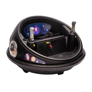 coucheta 12V Kids Electric Bumper Car with Parent Remote Control, 360° Spinning & Music, 2 Speed Modes, Safety Belt, Ride On Toys for Kids 2-4 Years - 1 of 4