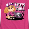 Girls' - Paw Patrol - Skye Let's Roll Fitted Short Sleeve Graphic T-Shirt - 2 of 4