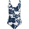 Lands' End Women's SlenderSuit Grecian Tummy Control Chlorine Resistant One Piece Swimsuit - 3 of 4