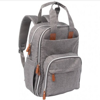 Trend Lab Backpack Diaper Bag - Gray_5