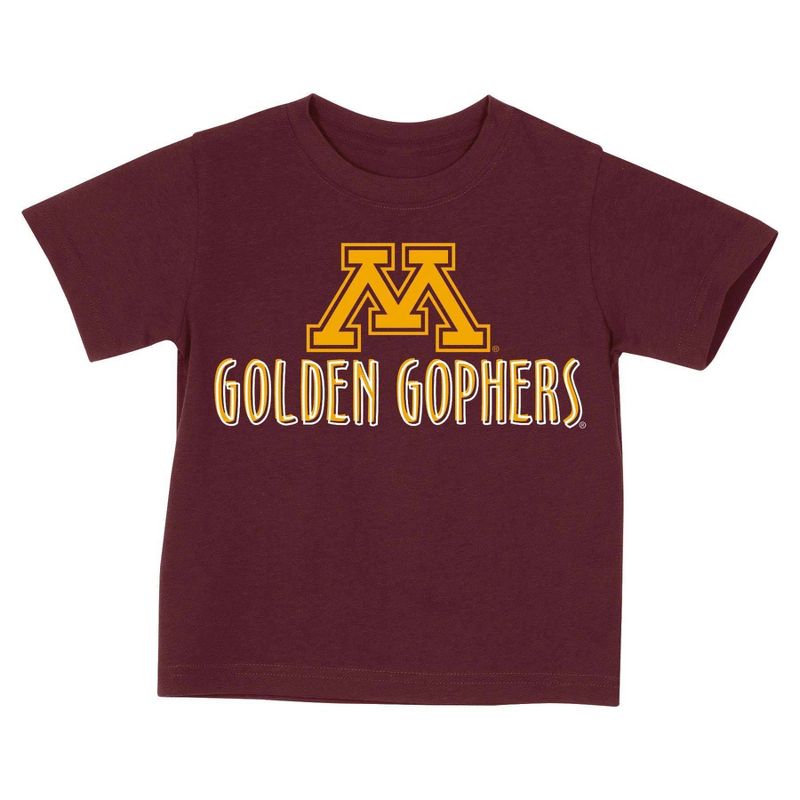 NCAA Minnesota Golden Gophers Toddler Boys&#39; T-Shirt, 2 of 4