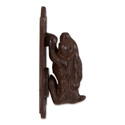 Cast Iron Rabbit Door Knocker Brown - Zingz & Thingz