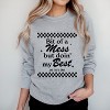 Simply Sage Market Women's Graphic Sweatshirt A Bit Of  A Mess - 2 of 4