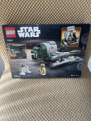 LEGO 75360 Star Wars Le Chasseur Jedi de Yoda, Jouet de Constructio