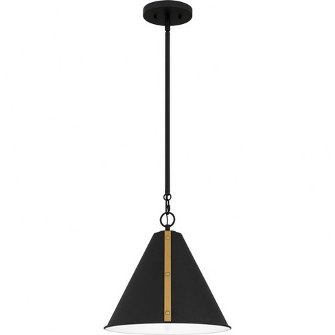 Quoizel Lighting Hyde 1 - Light Pendant in  Matte Black - image 1 of 4