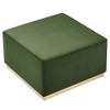 Modway Tilden Large 28 in. Square Performance Velvet Upholstered Ottoman - 3 of 4