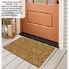 Gardenised Heavy Duty Coco Coir Doormat with Non Slip PVC Baking Embossed Welcome Design Coconut Fiber Floor Mat 18x30" - 2 of 4