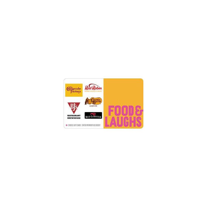 OC Food & Laughs Gift Card (Mail Delivery), 1 of 2