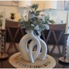 Set of 2 Nordic Boho Ins Style Hollow Snuggle Vases Table Vase for Dried Flowers - 3 of 4