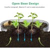 7x3x1 FT Galvanized Raised Garden Bed,Outdoor Oval Metal Planter Box,Large Raised Garden Bed,Vegetables Growing Planter for Backyard Patio Gardener - 2 of 4