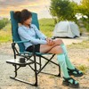 KWPZQEB Directors Chair, Camping Chairs for Adults, Heavy Duty Side Table with Side Table and Side Pockets, Lawn Chairs for Beach, Lawn - 4 of 4