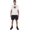 Men's Elon University Men's Sport Active T-Shirt Primary Collegiate Logo - 3 of 4