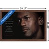 Trends International Michael Jordan - Obstacles Framed Wall Poster Prints - 3 of 4