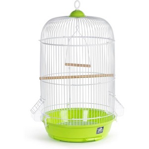 Prevue Pet Products SP31999G Classic Round Bird Cage, Green,1/2" - 1 of 4