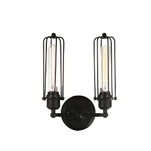 CWI Lighting Benji 2 Light Wall Sconce With Black Finish - 1 of 4