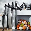 244" Large Flowing Fabric Spider Halloween Decorative Prop Black - Hyde and EEK! Boutique™ - 2 of 3