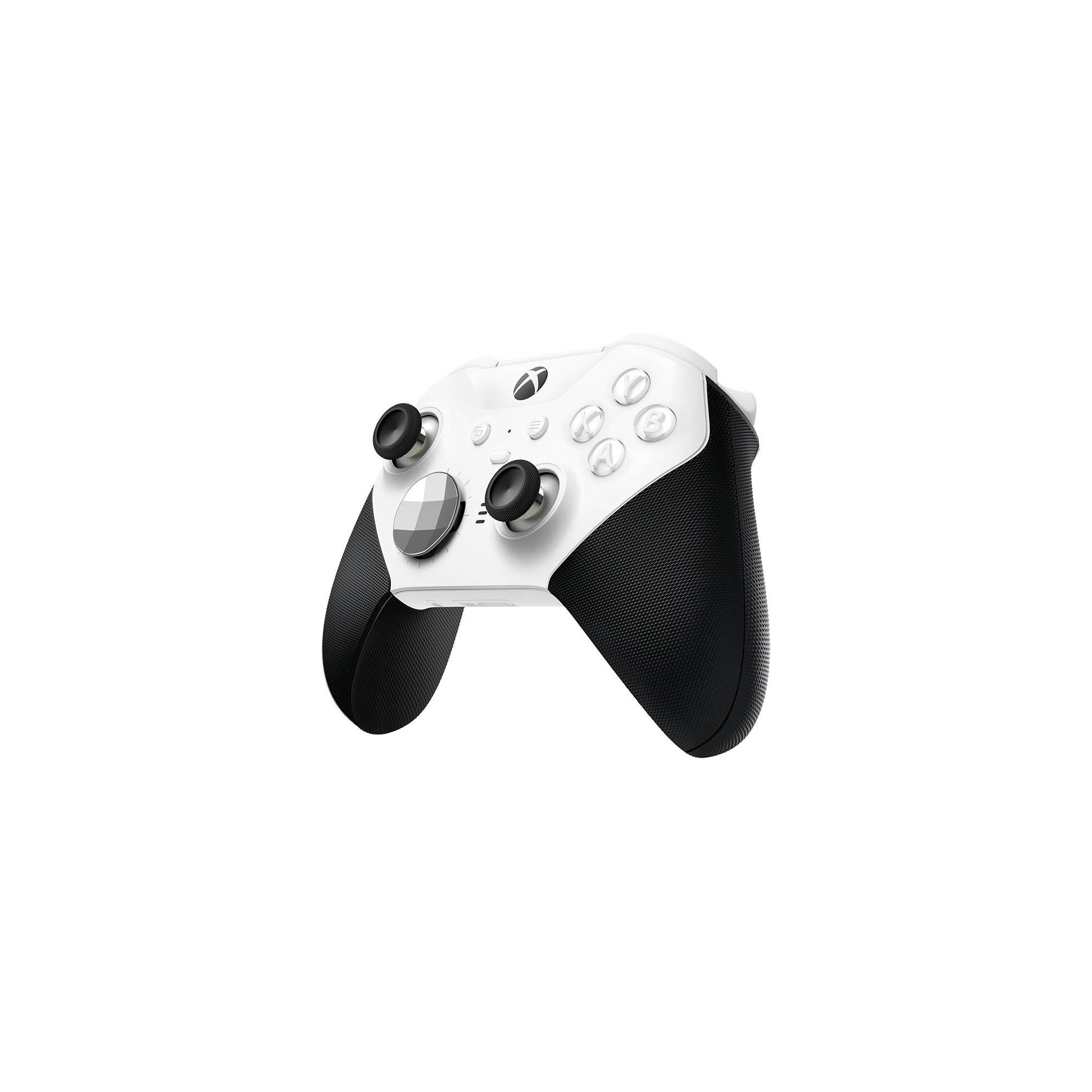 Xbox Elite Series 2 Core Wireless Controller - White/Black: USB-C Bluetooth Dual Vibration