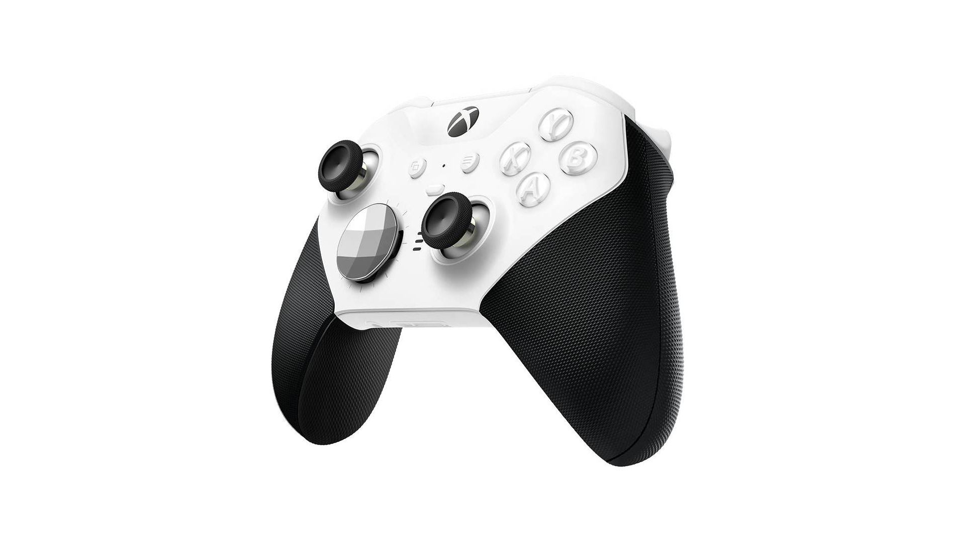 Xbox Elite Series 2 Core Wireless Controller - White/Black: USB-C Bluetooth Dual Vibration