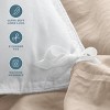 Washed Duvet Cover & Sham Set - Extra Soft, Easy Care by Bare Home, Comforter Not Included - 2 of 4