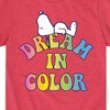 Boys' - Peanuts - Dream In Color Short Sleeve Graphic T-Shirt - 2 of 4