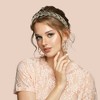 Unique Bargains Women's Thick Braided Knotted Non-slip Fashion Elastic Solid Color Headband 1 Pc - 2 of 4
