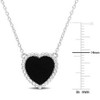 EVERLY JEWELRY | Silver Gemstone Necklace with Chain – Multiple Stone and Metal color Options - 4 of 4