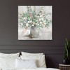 35" x 35" Farmhouse Retreat by Carol Robinson Unframed Wall Canvas - Masterpiece Art Gallery: Modern Botanical Art for Bedroom Decor - 4 of 4