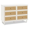 Namesake Marin with Cane 6 Drawer Assembled Dresser - 2 of 4