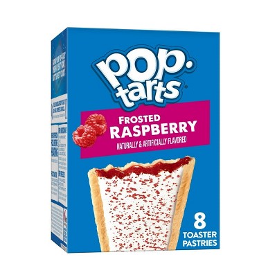 Pop-Tarts Toaster Pastries, Breakfast Foods, Kids Snacks, Frosted Raspberry, 13.5oz Box, Pack of 2