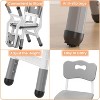 Kids Chairs Plastic, Preschool Chairs, with Non-Slip Pads, Max Load 180 Lbs for Daycare, Classroom & Home Use, 2 Pack - 3 of 4