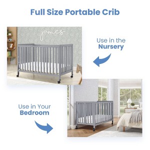 Simmons Kids Aria Full Size Portable Folding Crib - 1 of 4
