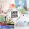 Toy Storage Organizer with Bookcase, 3-Tier Floor Standing Kids Cabinet Chest with 4 Cubbie - 4 of 4